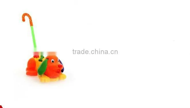 Supply fashion plastic cute dog carts toys small order
