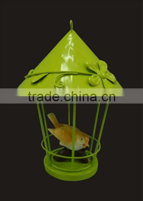 2014 new products lovely caterpillar iron decoration animal figurine hanging flower pot
