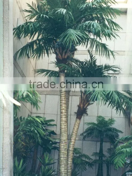 artificial fiberglass outdoor coconut palm tree sale fake tree decor