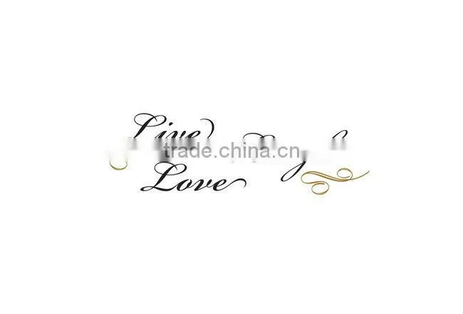 Live Love Laugh Wall Decal Set