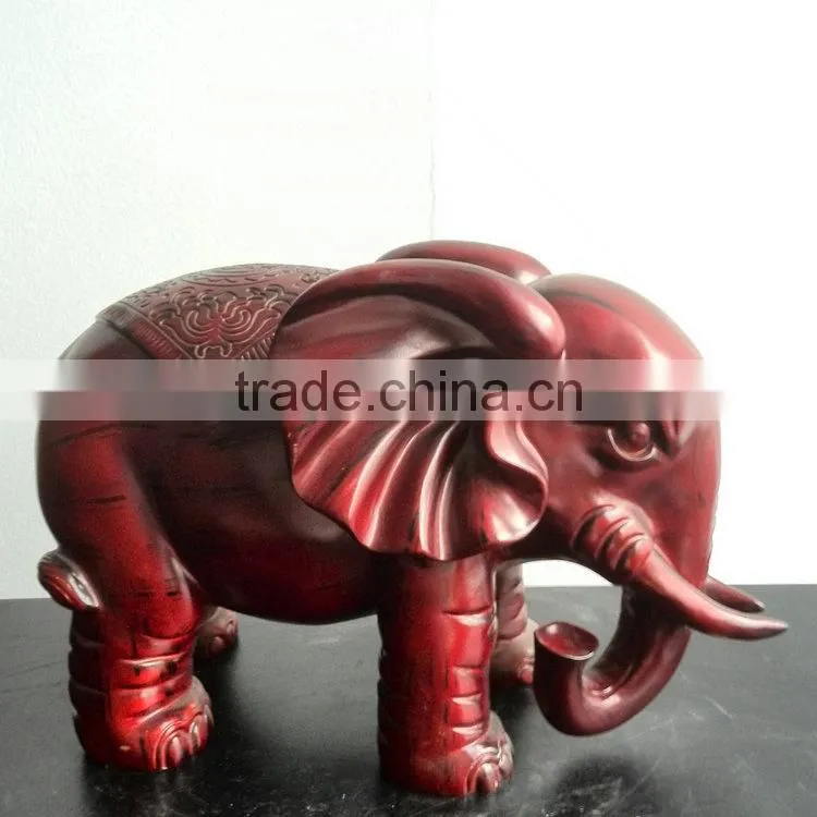 Polyresin small elephant statue decoration