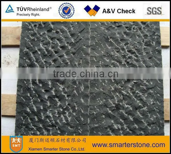 Grey color china basalt paving stone with brushes