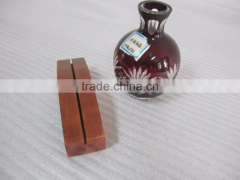 Wooden Display Stand Business Card Holder Wooden Phone Case Place Card Holders For Wedding