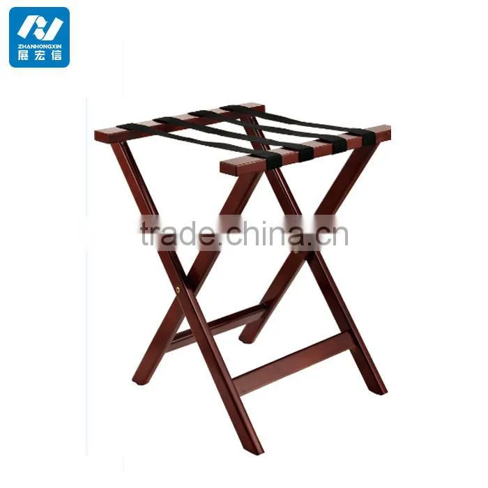 wooden luggage rack for hotel bedrooms