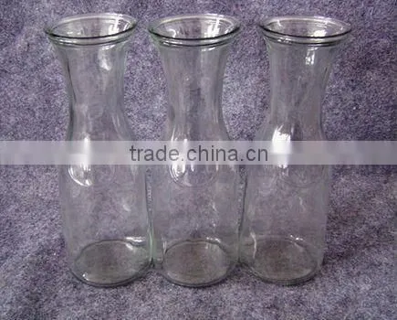 Customized Clear glass bottle