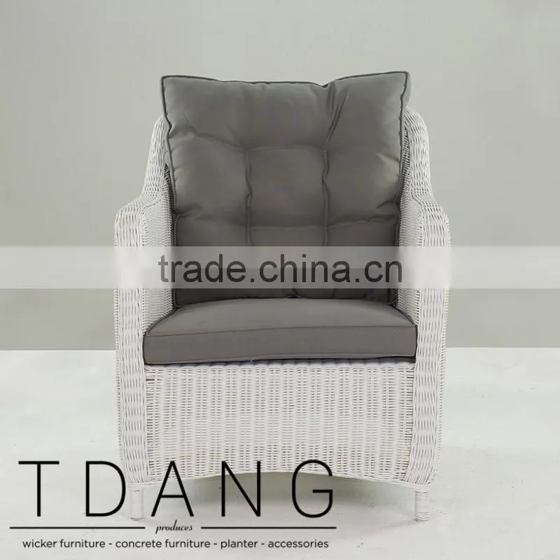 Flourish Wicker Lounge Chair - Conversation Wicker Sofa Set