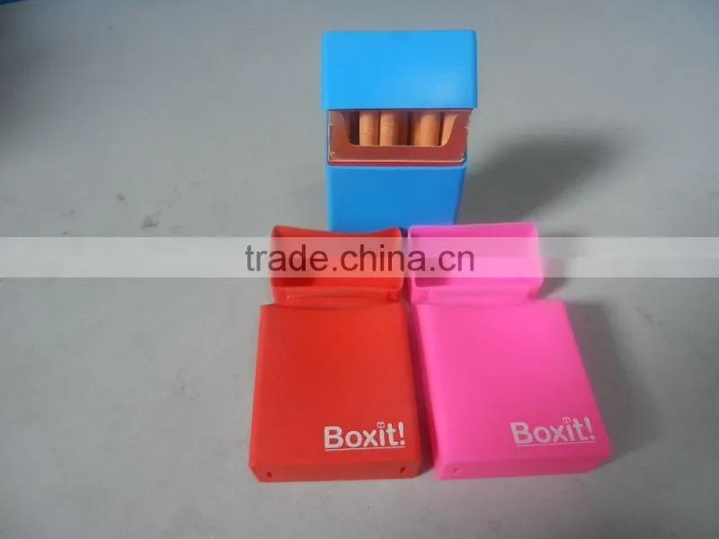 manufacturer offer 16 colors silicone cigarette case,waterproof cigarette case