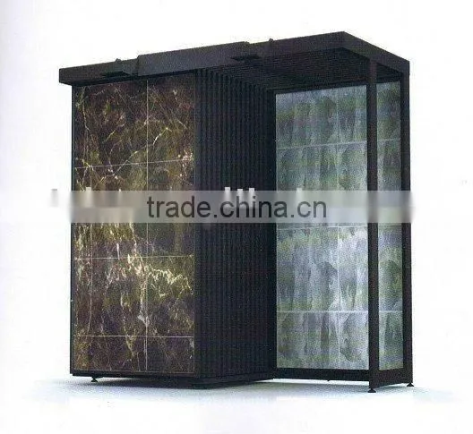 Floor sample steel tile display boards