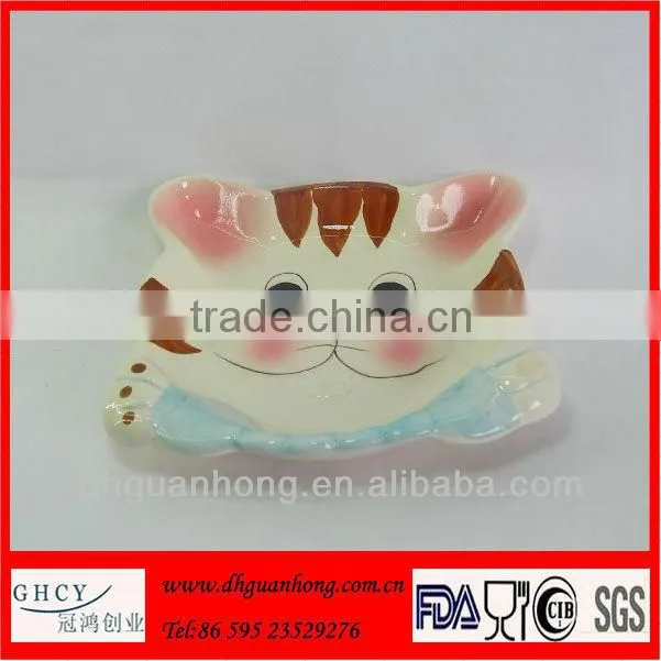 2014 New Design Ceramic Cat Dishs