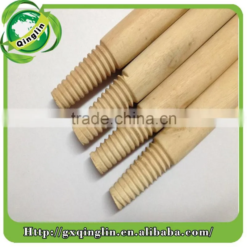 Hot sale top quality nature wooden broom handle manufacturer/wooden stick