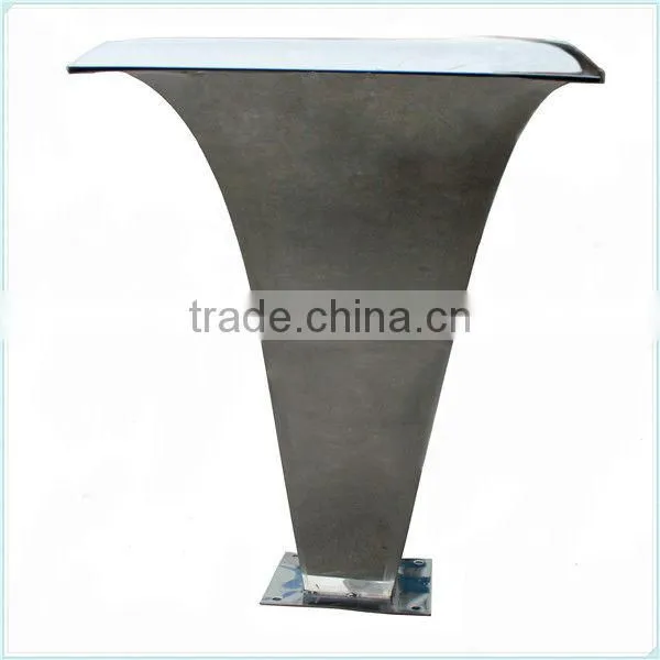 outdoor massage stainless steel waterfall spa artificial waterfall