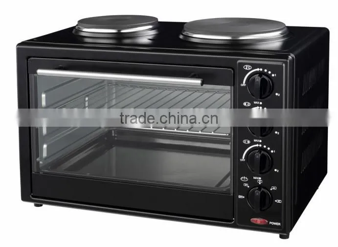 2015 factory hot sale!classic model poplur EU and USA electric oven Convection Oven with double hot plates with good quality