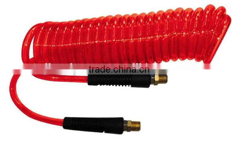 Pe Air Tube Spiral With Japanese Coupler 8mm*5mm 7.6m Used For pneumatic tools For Flexible Air Tube