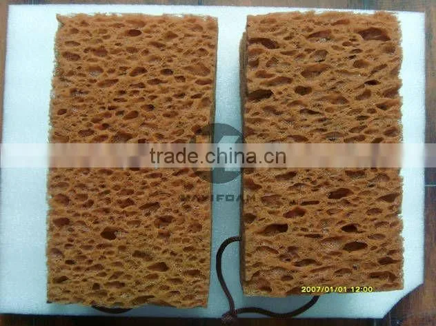 open cell car washing sponge reticulated polyurethane foam