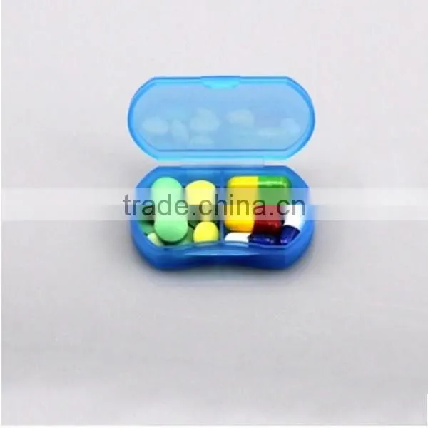 custom 2 compartment plastic pill box,custom mini plastic pill box,custom promotional plastic pill box supplier in China