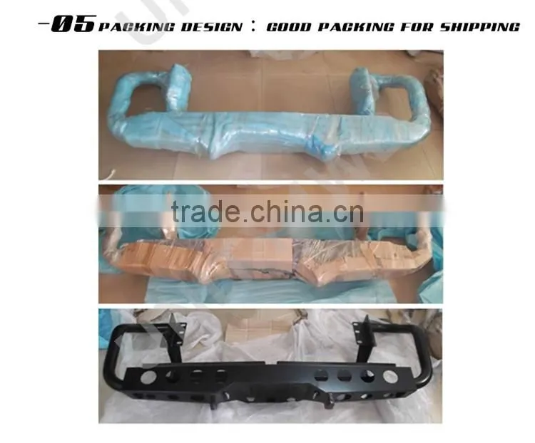 china 4wd Unity 4x4 Brand front bumper for pickup D-MAX