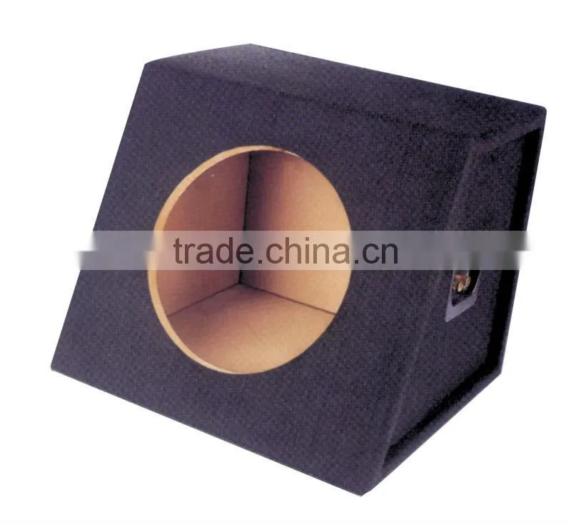 12" Sealed MDF Subwoofer Enclosure With Carpet