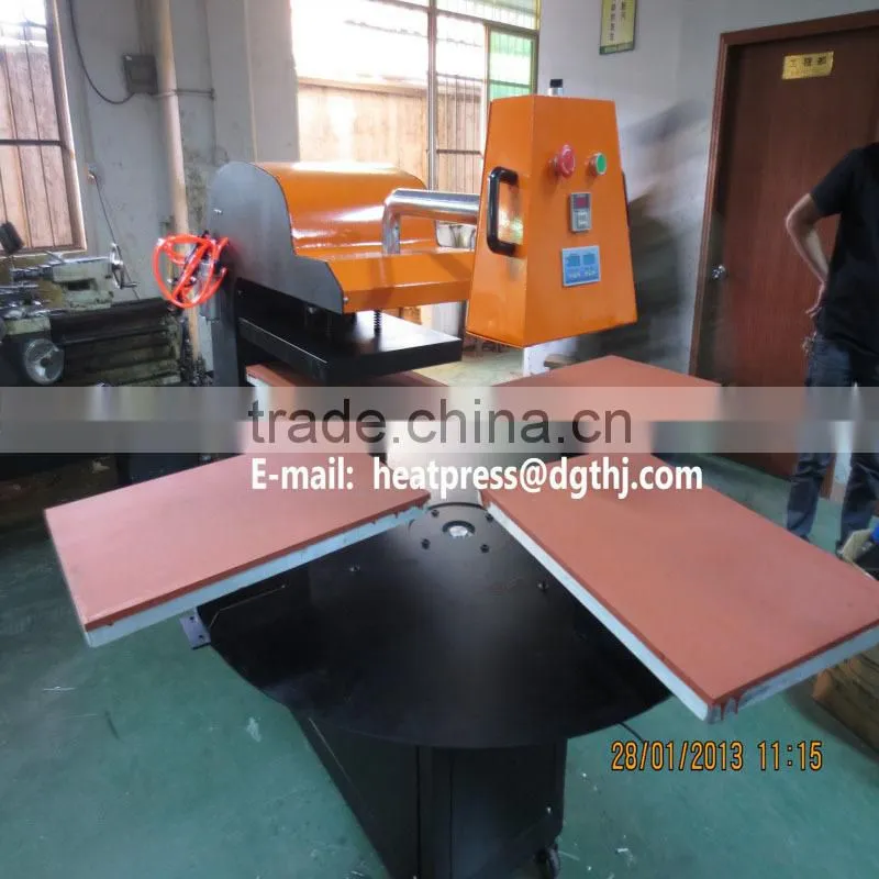 Automatic Rotary heat press machine printing machine for tshirt