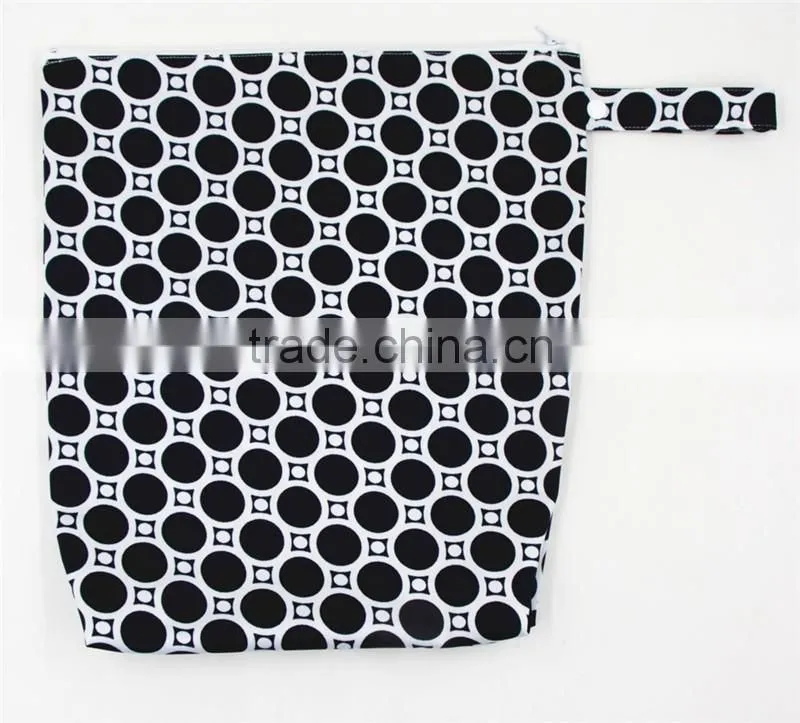 Waterproof Multifunctional Western Diaper Bags Reusable Cloth Custom Made Diaper Wetbags