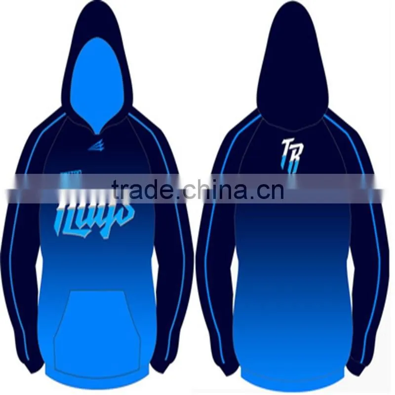 Printed your latest design sweatshirt hoodies made in China