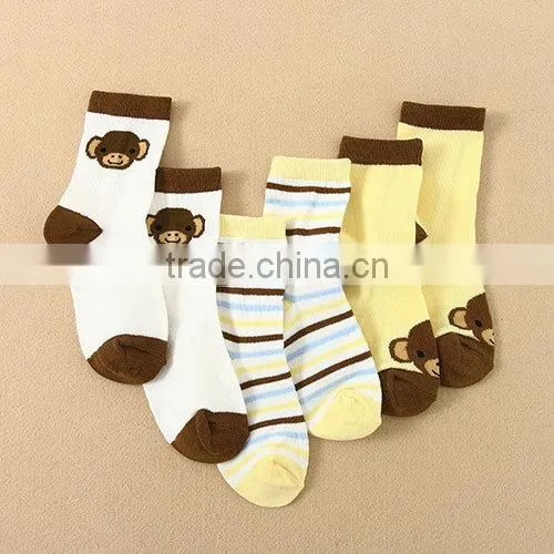 2014 baby clothes cotton newborn baby socks gift
