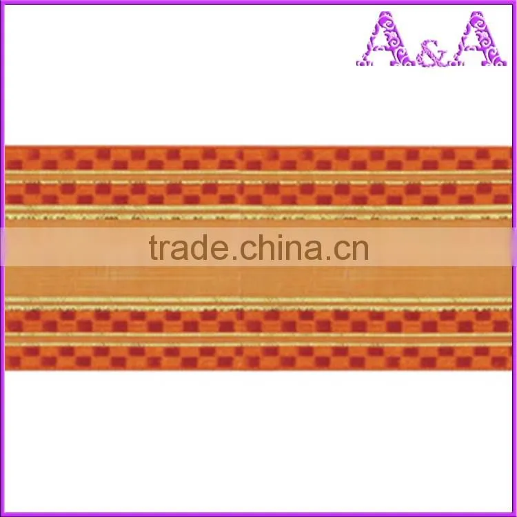 shining metallic organza ribbon