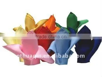 100% polyester napkins colorful table linen table napkin table linen