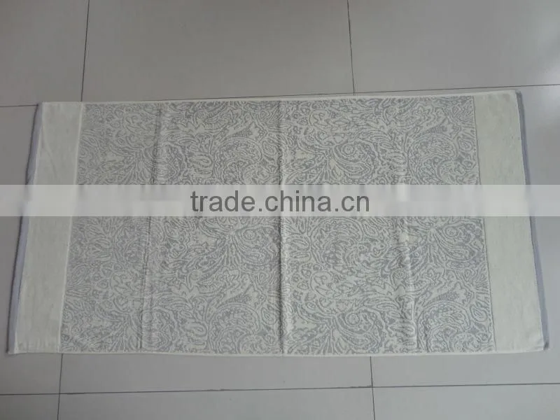 100%cotton jacquard bath towel