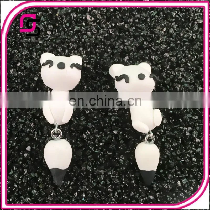 2017 high quality fashion jewelry cute animal earrings for girls