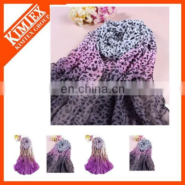 Digital print fashion twill silk scarf