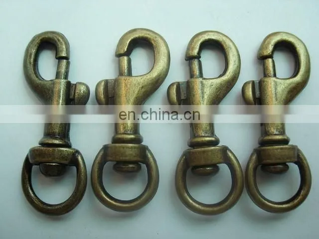 YLDS China Matt Black Color Snap Hook Hardware For Handbags