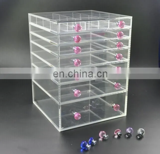 Useful and factory price acrylic cosmetic box