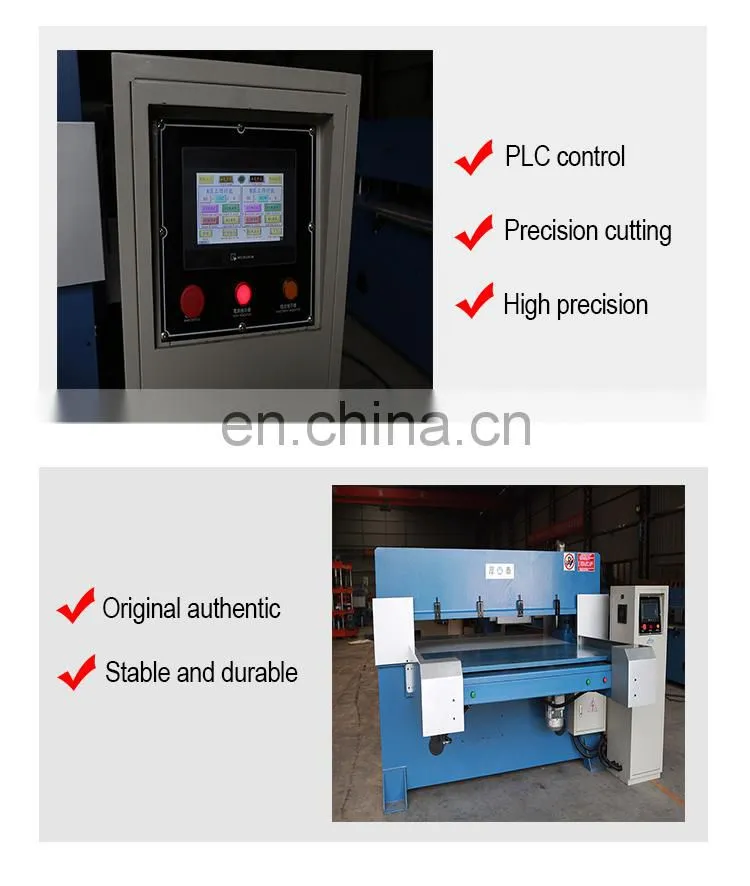 hydraulic sponge scouring pad cutting machine