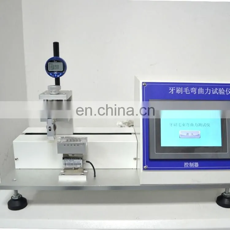 Toothbrush Hair Bending Force Tester, Tuft Deflection Force Test Instrument