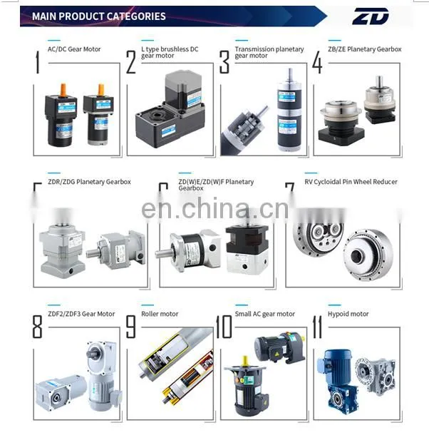 220v ac electric gearbox motor and transmission