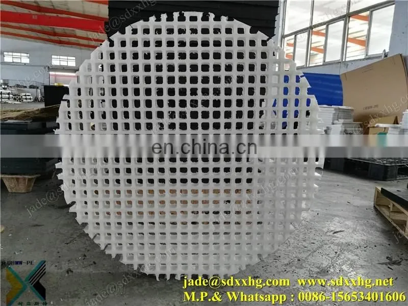 UHMWPE Tank Filter | plastic filter| Perforated UHMWPE Disks for Oil drum screen