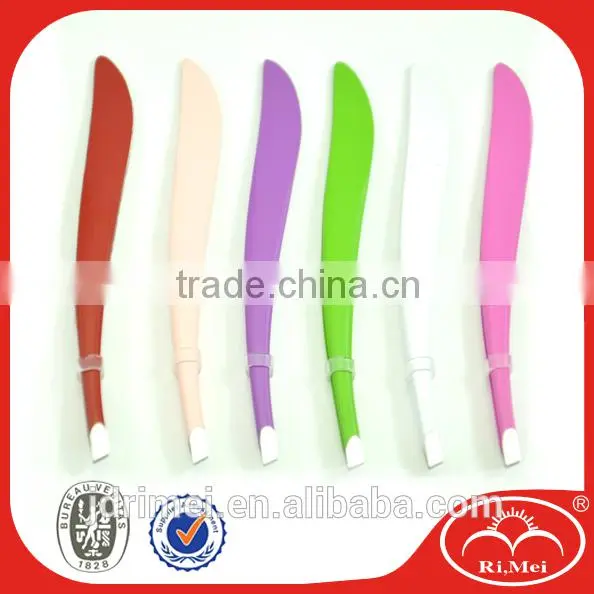 Float metal eyebrow clip/tweezer