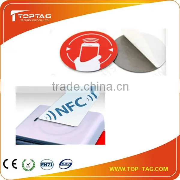 ISO 7810 RFID NFC tag NFC sticker with Cheap Price