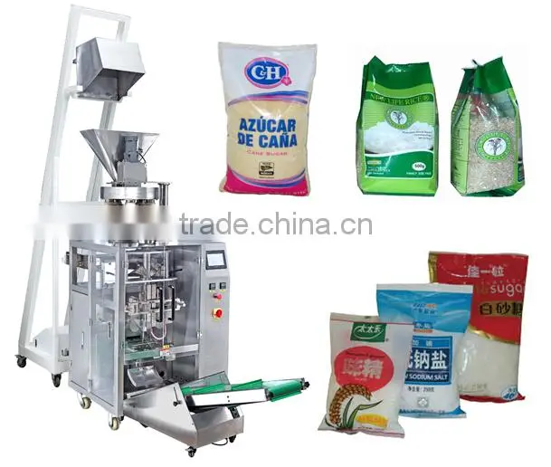 Multi-lane washing powder filling and packing machine