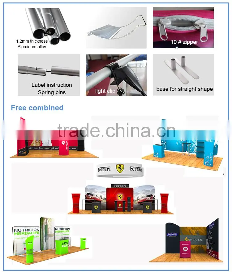 best selling items promotional booth pop up kiosk booth portable folding booth display for sell