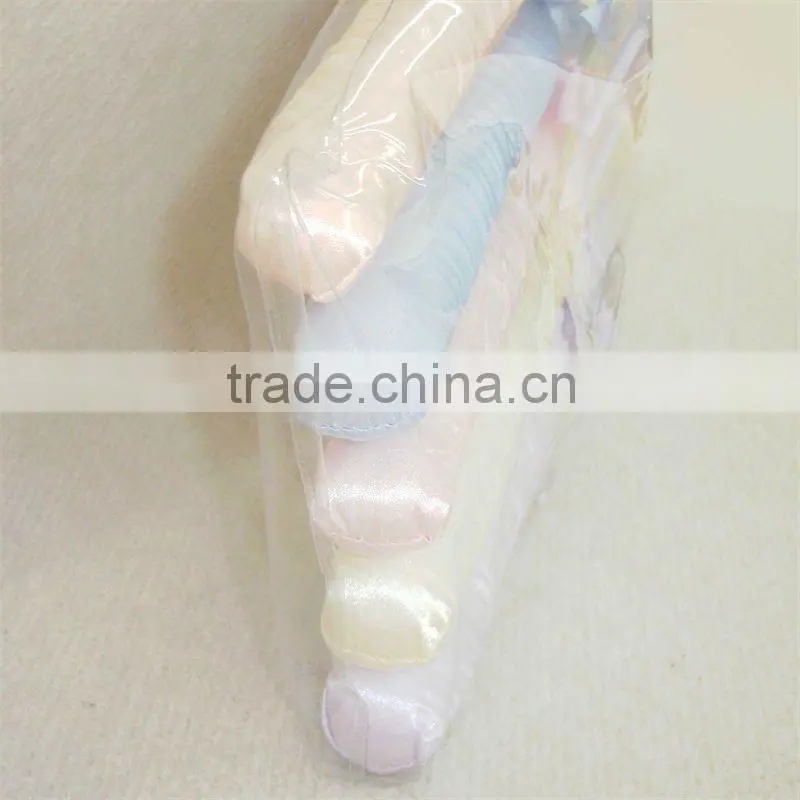 JN279 colorful satin clothes hanger for clothes non slip hanger