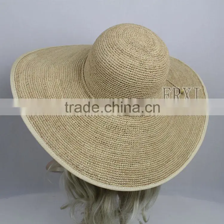 Handmade Fashion Raffia Hats Women Straw Hat Wholesale