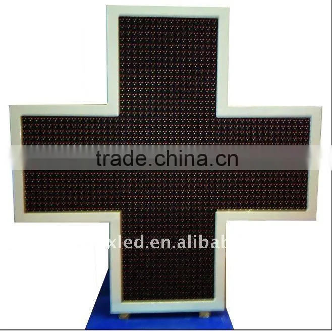 Outdoor LED Cross display with CE FCC ROHS UL ISO