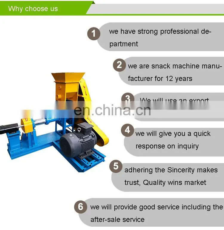 Small Scale Used Corn Soybean Meal Puff Snack Food Extruder Machine