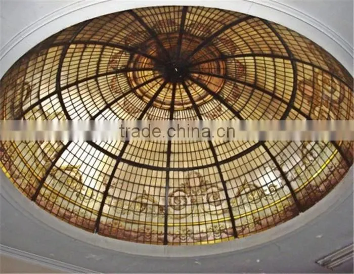 Light steel structure skylight dome
