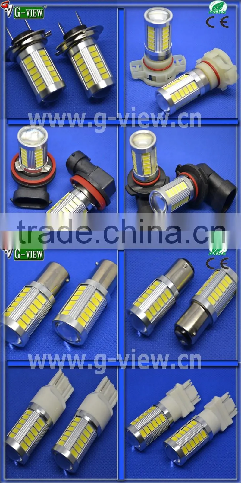 High Power Car Parts LED 24v h4 LED Bulb LED H4 Car Bulb 5630 Auto Lamp
