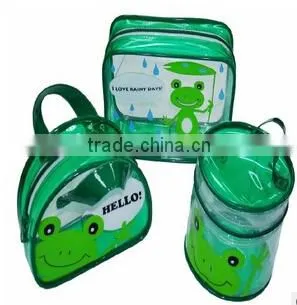 pvc zipper bag toiletry bag