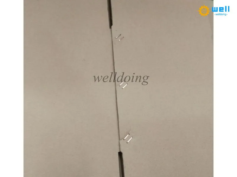 semi-auto carton box stitching machine 