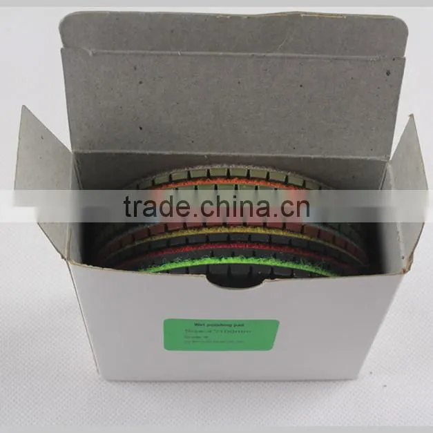 Wet Flexible Granite Polishing Pads