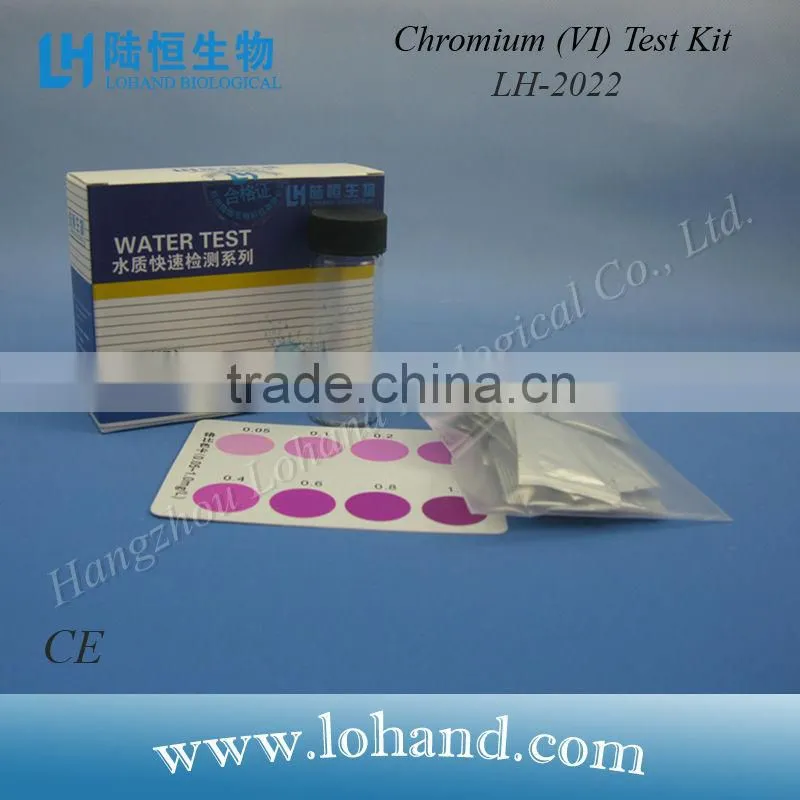 Hot sale lab 25tests water quality test Chromium(VI) Test kit
